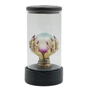 New Halloween Fortune Teller Incense Holder, 3x6.5. Includes 10 lavender cones